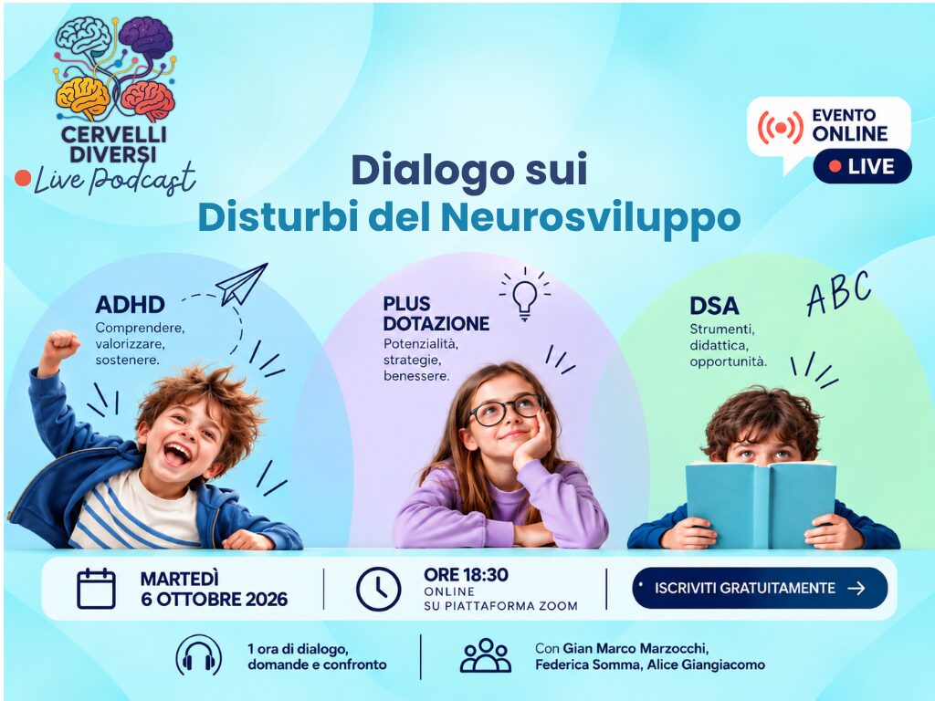 Head Pagina Evento Evento rivolto a genitori e insegnanti per dialogare sui disturbi del neurosviluppo di bambini e ragazzi